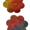 GE Apparel Metallic Rainbow Petal Nipple Pasties
