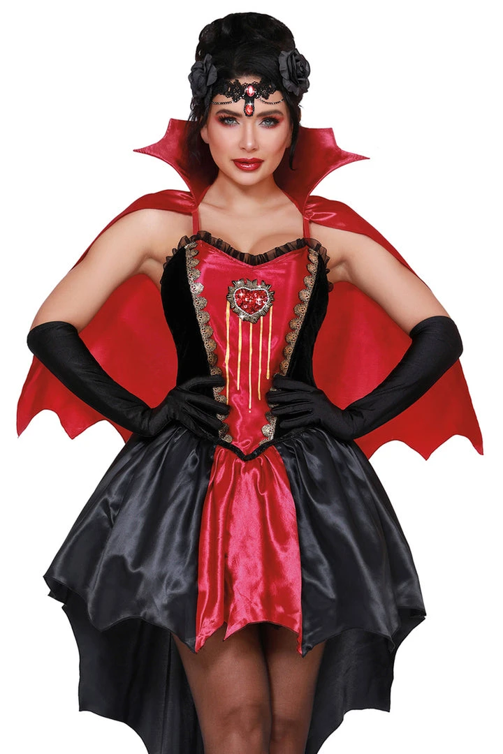 Dreamgirl Bleeding Heart Vampire Costume Sexy Halloween Costumes 1 Dreamgirl Bleeding Heart Vampire Costume Sexy Halloween Costumes
