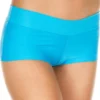 Music Legs Turquoise Stretch Booty Shorts Panties