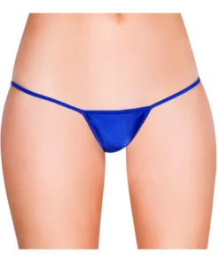 Roma Costume Royal Blue 'Y' Back Micro Thong Bikini Bottom