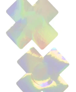 GE Apparel Holographic Double X Pasties