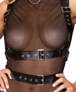 Be Wicked Ariana Belted Black Bodysuit 8 Be Wicked Ariana Belted Black Bodysuit