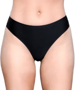 Be Wicked Black Microfiber Thong Panty 10 Be Wicked Black Microfiber Thong Panty