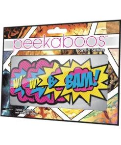 XGEN WHAM-BAM Superhero Nipple Pasties Lingerie