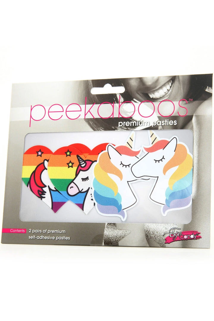 XGEN Lingerie Unicorn Hearts Nipple Pasties 1 XGEN Lingerie Unicorn Hearts Nipple Pasties