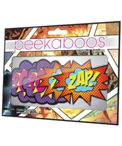 XGEN POW-ZAP Superhero Nipple Pasties Lingerie