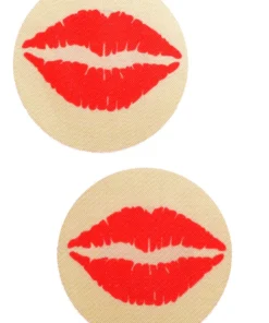 GE Apparel Red Lips Dot Nipple Pasties