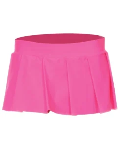 Music Legs Pink Pleated Skirt Bottoms