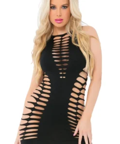 René Rofé Lingerie Love Or Lust Black Seamless Dress