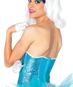 Leg Avenue Pride Month Wear Rainbow Sequin Corset