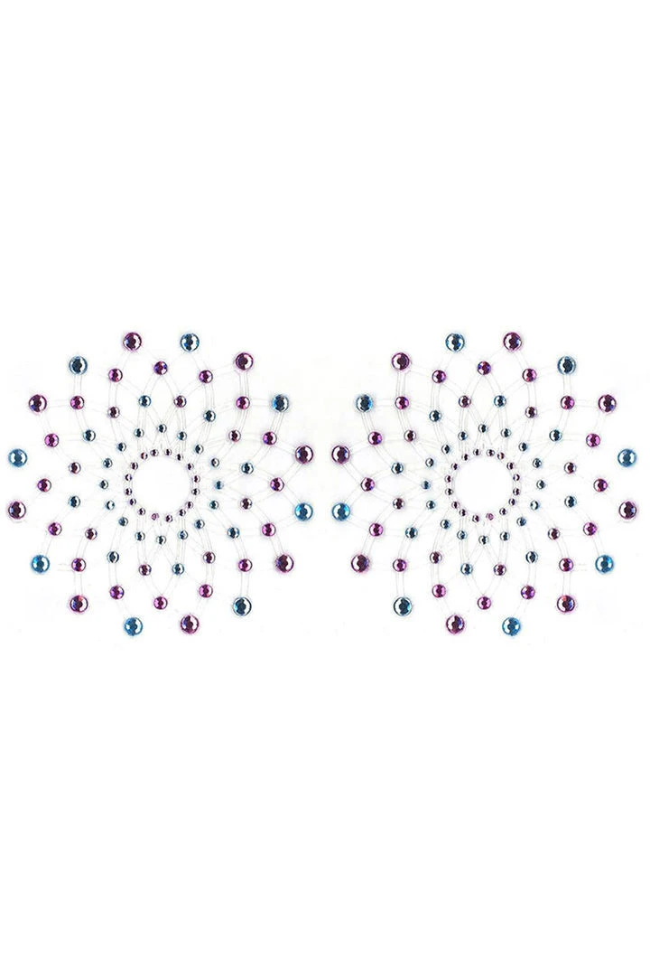 XGEN Crystal Mosaic Nipple Pasties Lingerie 2 XGEN Crystal Mosaic Nipple Pasties Lingerie