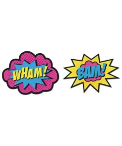 XGEN WHAM-BAM Superhero Nipple Pasties Lingerie
