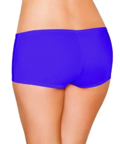 Roma Costume Panties Royal Blue Low Rise Booty Shorts
