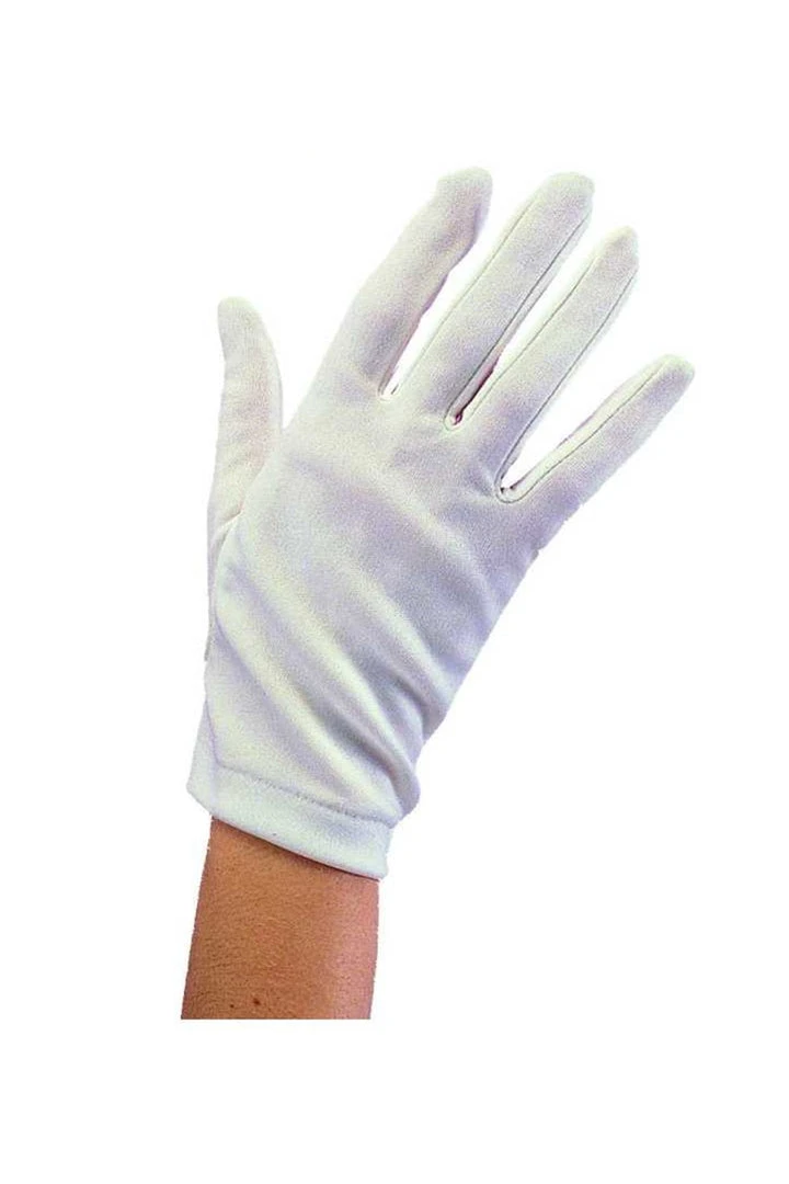 Rubie's Ladies White Parade Gloves Gloves And Arm Warmers 1 Rubie's Ladies White Parade Gloves Gloves And Arm Warmers