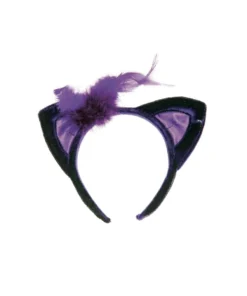 Rubie's Accessories Purple Velvet Cat Ears Accessory