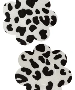 GE Apparel Cow Print Petal Nipple Pasties