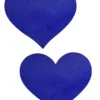 GE Apparel Blue Mini Heart Nipple Pasties