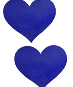 GE Apparel Blue Mini Heart Nipple Pasties