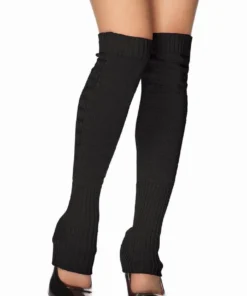 Leg Avenue Long Ribbed Leg Warmer Socks