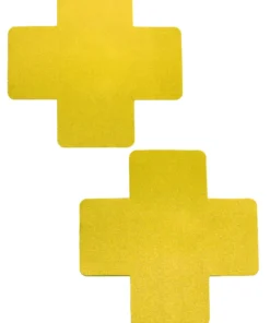 GE Apparel Yellow Double X Nipple Pasties