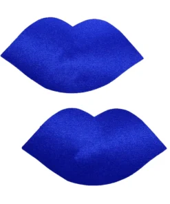 GE Apparel Blue Lips Nipple Pasties