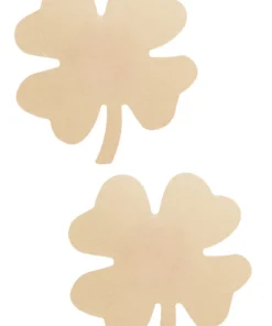 GE Apparel Beige Mini Shamrock Nipple Pasties