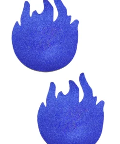 GE Apparel Blue Flame Nipple Pasties