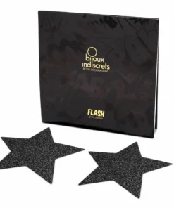 Entrenue Black Star Glitter Pasties
