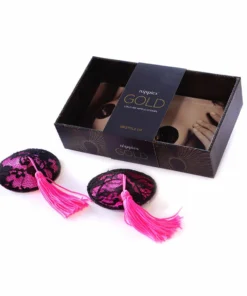 Entrenue Pink Lace Tassel Pasties