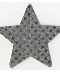 Entrenue Night Fever Dark Silver Star Pasties