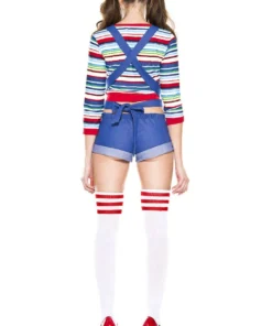 Music Legs Sexy Halloween Costumes Nightmare Killer Doll Costume