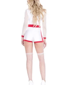 Music Legs Risque Hospital Nurse Costume Lingerie Costumes
