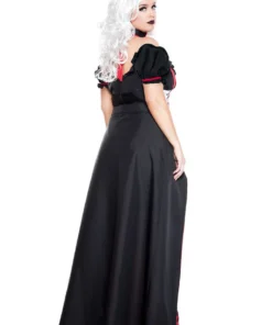 Music Legs Plus Size Enchanting Royal Heart Queen Costume