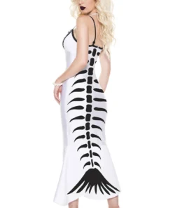 Music Legs Drop Dead Siren Skeleton Costume Sexy Halloween Costumes
