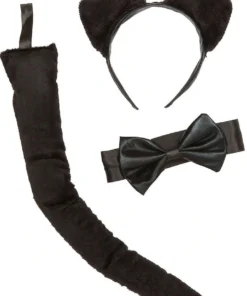AMSCAN Adult Black Cat Accessory Kit DIY Costumes