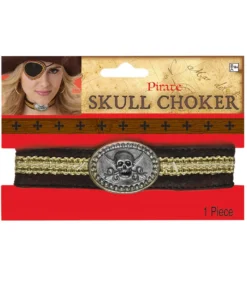 AMSCAN Skull Choker Sexy Halloween Costumes