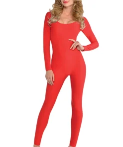 AMSCAN Basic Red Catsuit DIY Costumes