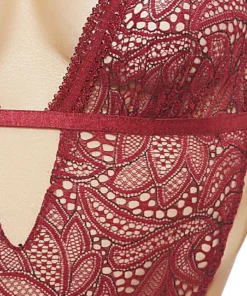 Popsi Full-Bodied Merlot Lace Teddy Lingerie 6 Popsi Full-Bodied Merlot Lace Teddy Lingerie