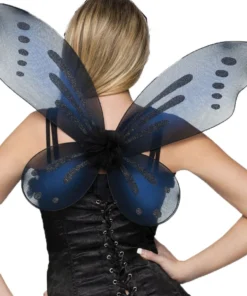 Fun World Black Fairy Wings Sexy Halloween Costumes