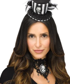 Fun World Accessories Victorian Vampire Hat And Choker
