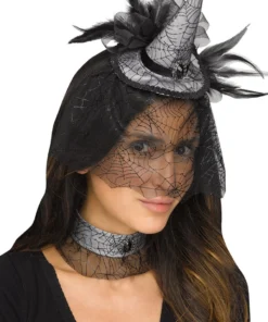 Fun World Accessories Wicked Witch Hat And Choker Costume Accessory