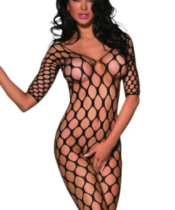 BL Brands Black Fence Net Body Stocking