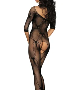 BL Brands Black Widow Crotchless Body Stocking