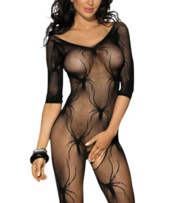 BL Brands Black Widow Crotchless Body Stocking