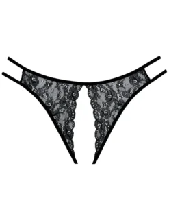 Allure Lingerie Sweet Honey Black Peek-a-Boo Panty 7 Allure Lingerie Sweet Honey Black Peek-a-Boo Panty