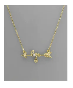 3WISHES Cupids Arrow Necklace