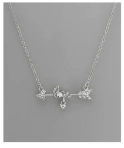 3WISHES Cupids Arrow Necklace