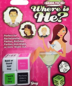 Ball And Chain Lotions, Games & More Where Is He? Dice Game