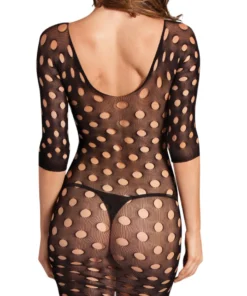 Be Wicked Deviant Dame Cutout Body Stocking Dress Lingerie