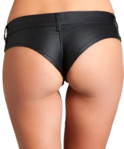 Be Wicked Black Stretch Denim Micro Shorts Bottoms 5 Be Wicked Black Stretch Denim Micro Shorts Bottoms